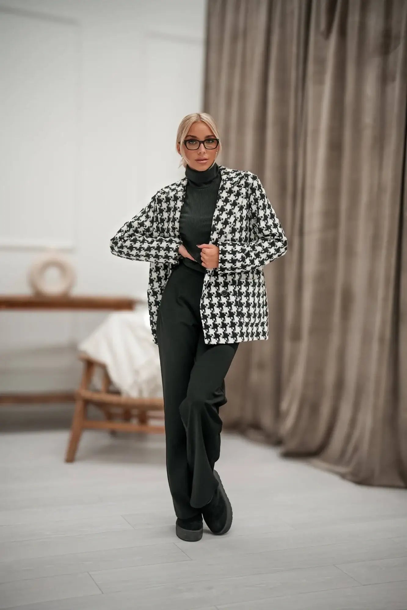 Giacca da donna in misto lana - CLAUDIA - 222862