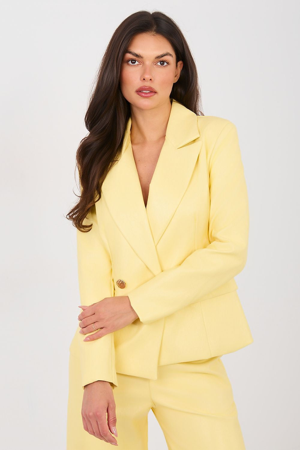Giacca elegante da donna in ecopelle - NADIA - 223761