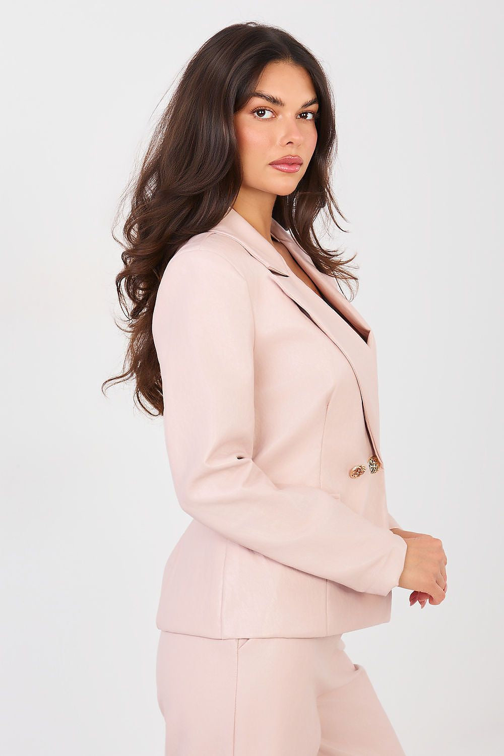 Giacca elegante da donna in ecopelle - NADIA - 223761