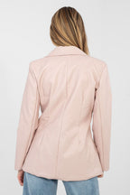 Giacca elegante in ecopelle - LORY - 223811