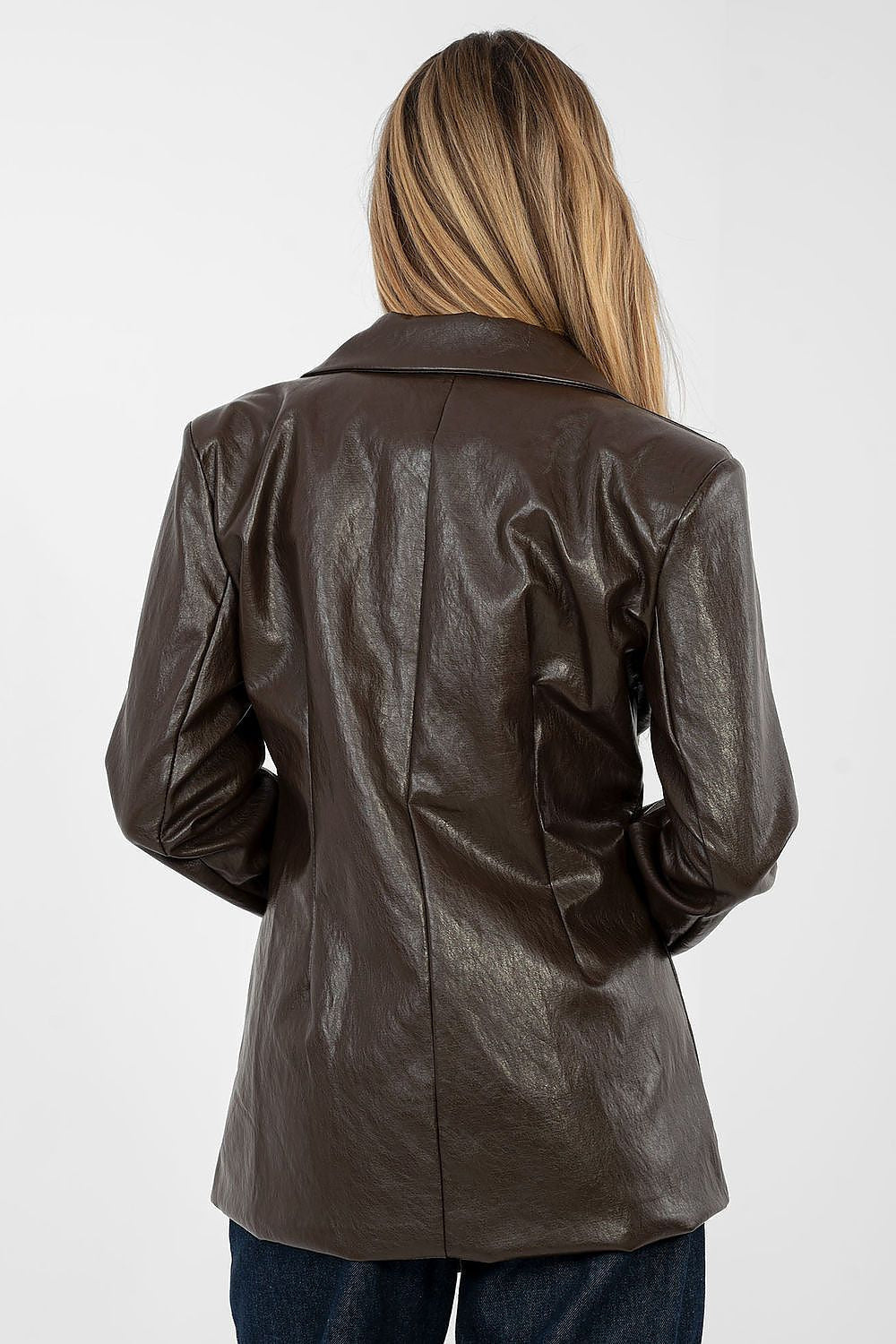 Giacca elegante in ecopelle - LORY - 223811