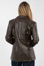 Giacca elegante in ecopelle - LORY - 223811