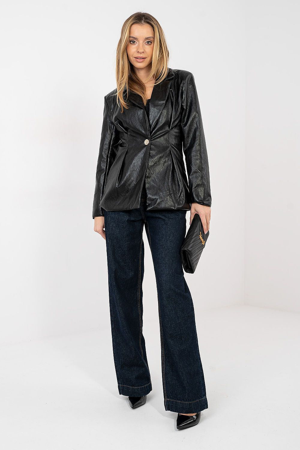 Giacca elegante in ecopelle - LORY - 223811