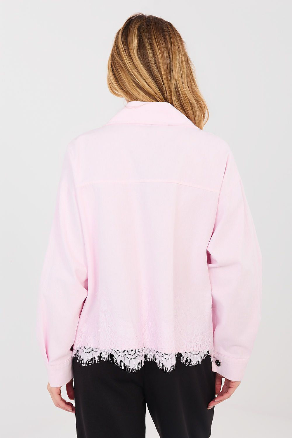 Giacca di jeans donna in cotone alta qualità - 223944