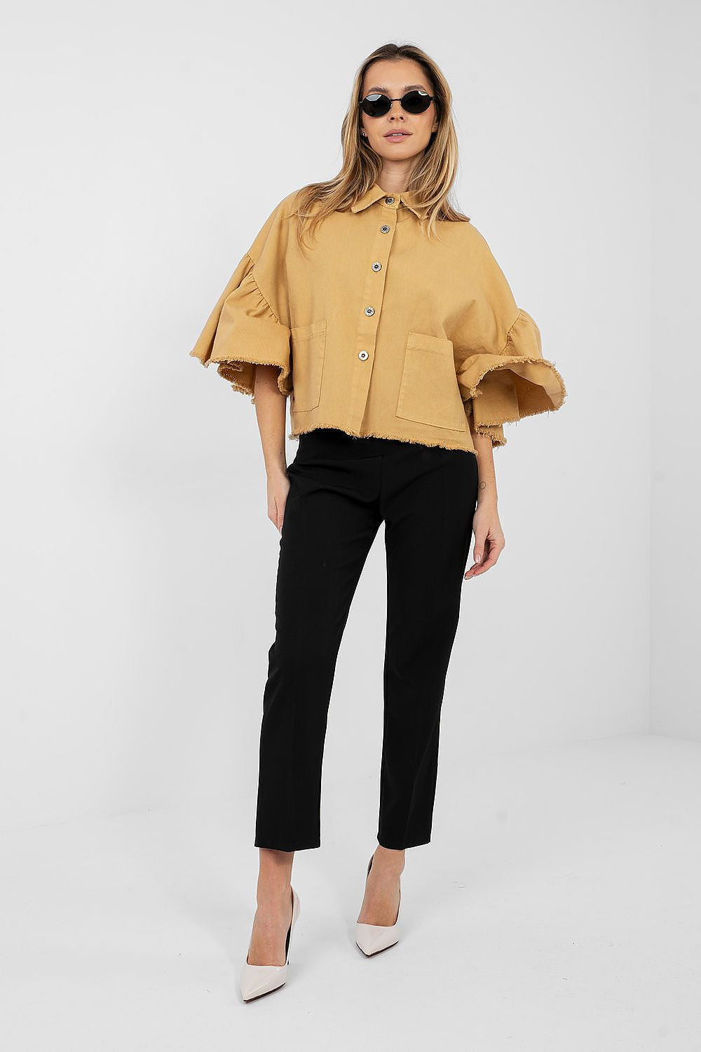 Giacca di jeans manica 3/4 - lDA - 223630