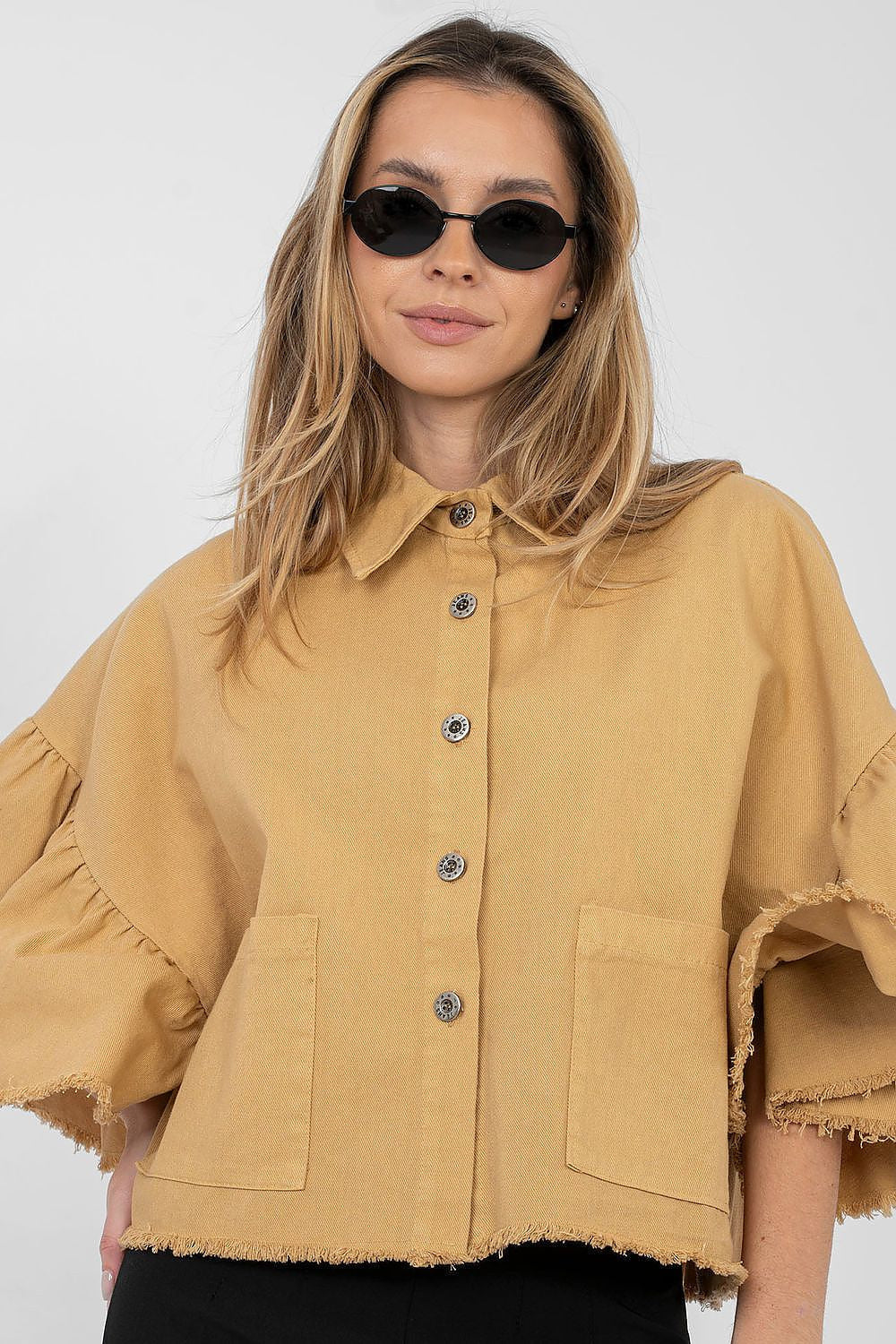 Giacca di jeans manica 3/4 - lDA - 223630