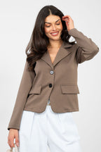 Giacca in viscosa elasticizzata - CAMILLA - 224219