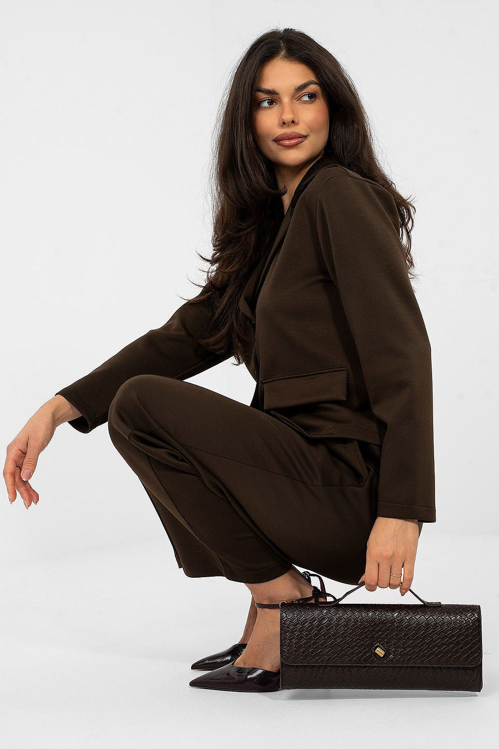 Giacca in viscosa elasticizzata - CAMILLA - 224219