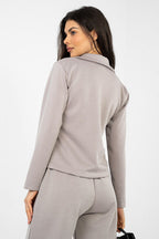 Giacca in viscosa elasticizzata - CAMILLA - 224219