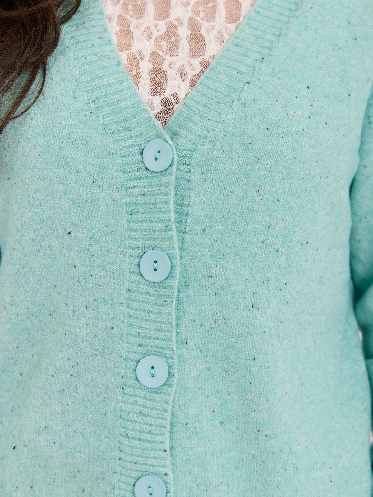 Giovanna - Cardigan Casual in Maglia con Scollo a V