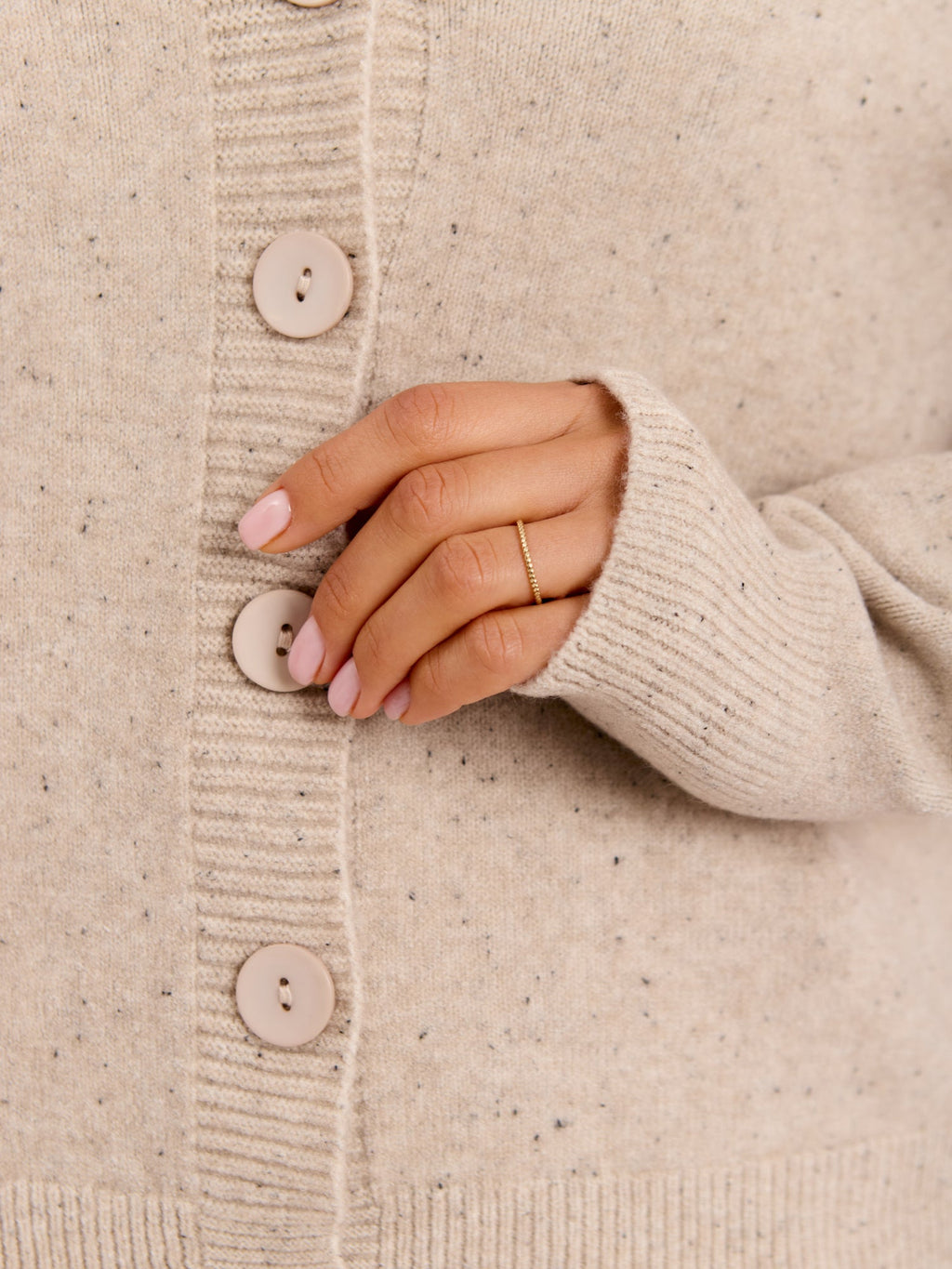 Giovanna - Cardigan Casual in Maglia con Scollo a V