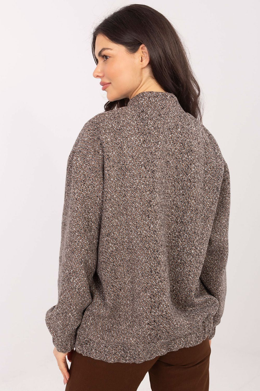 Giubbino bomber in misto lana - 222859