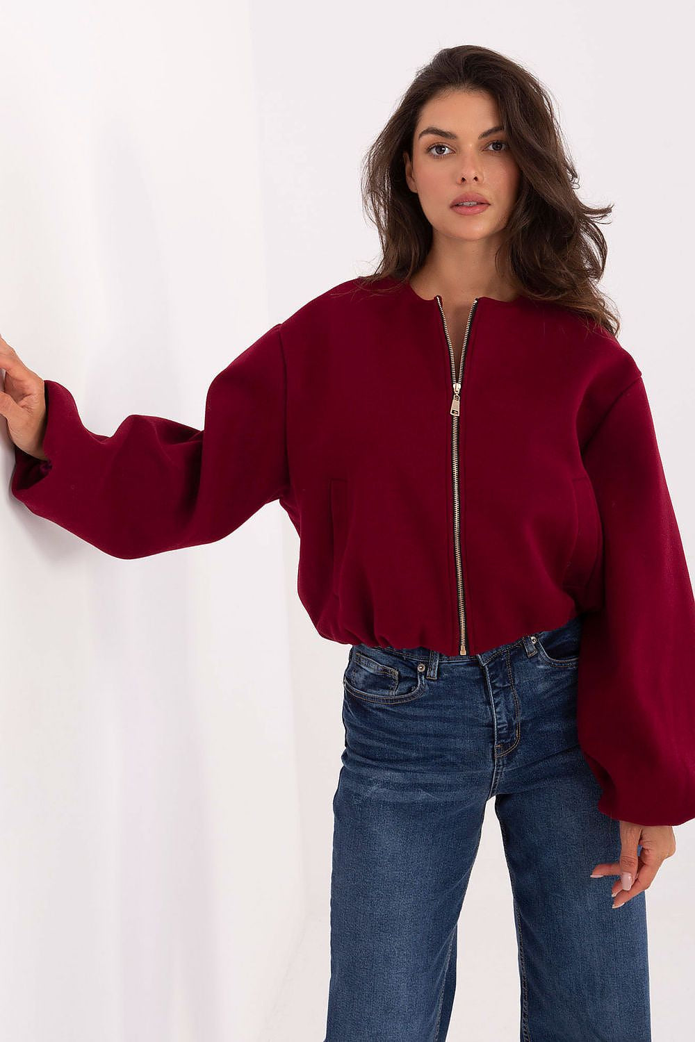 Rosso / Universale Giubbino corto da donna - 216700