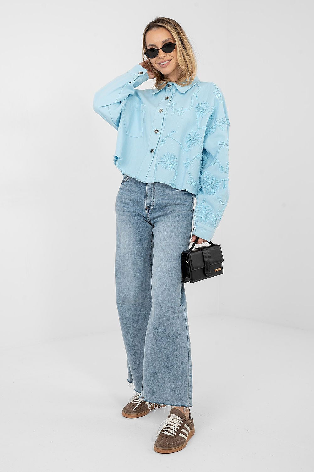 Giubbino in denim di cotone alta qualità - MARINA - 223788