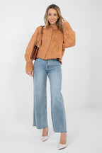 Giubbino in denim di cotone alta qualità - MARINA - 223788