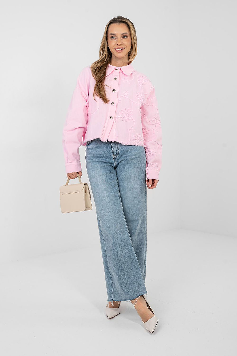 Giubbino in denim di cotone alta qualità - MARINA - 223788