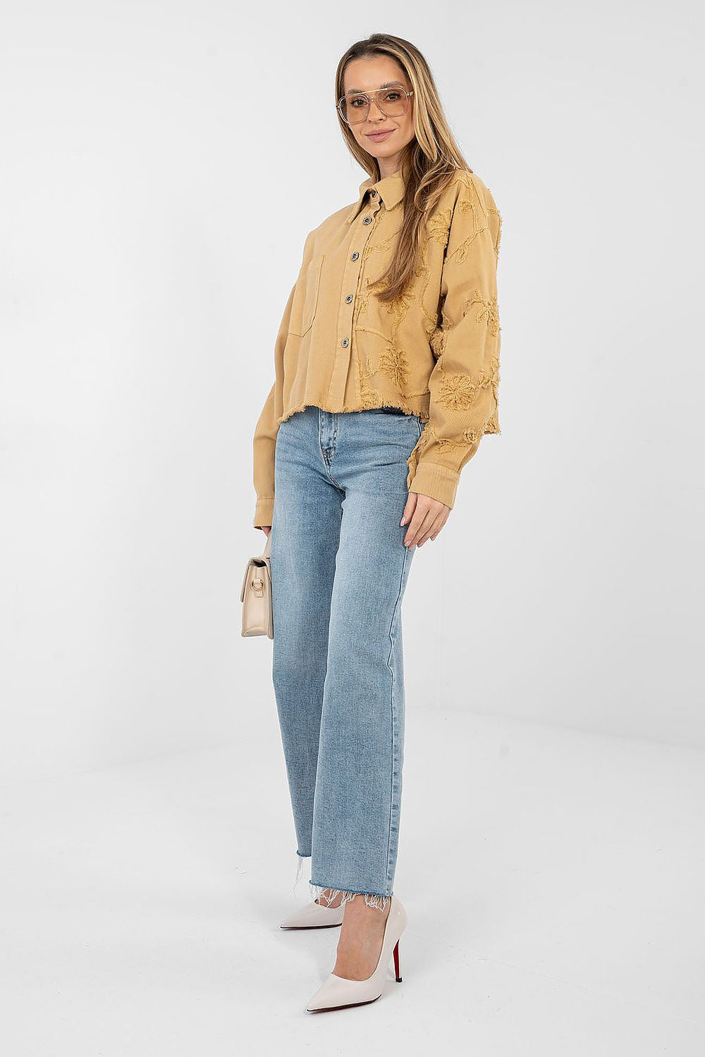 Giubbino in denim di cotone alta qualità - MARINA - 223788