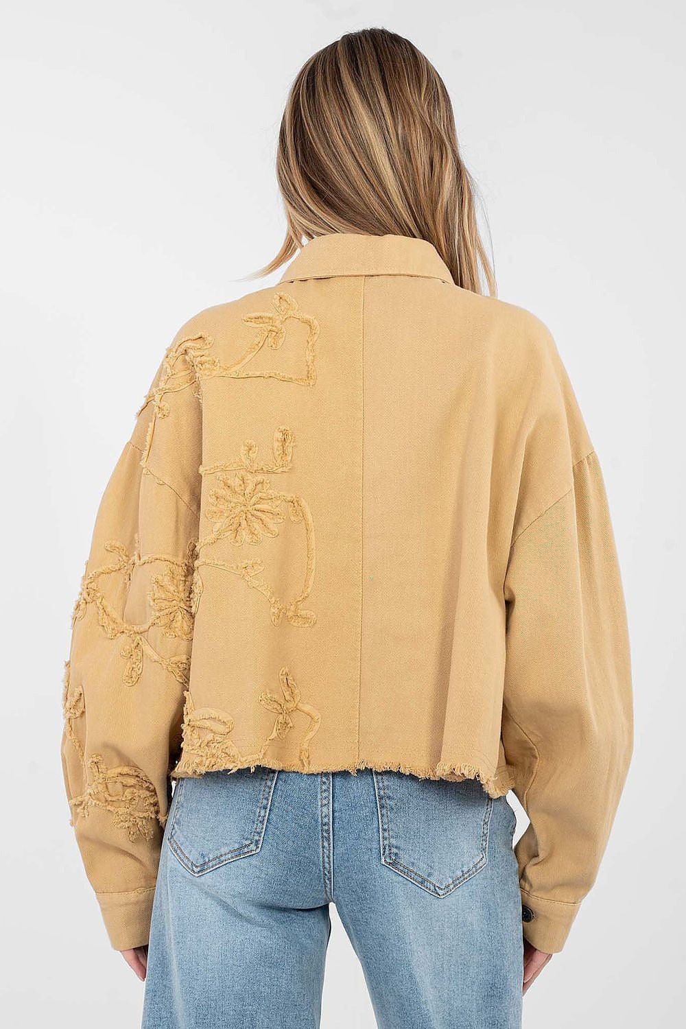 Giubbino in denim di cotone alta qualità - MARINA - 223788