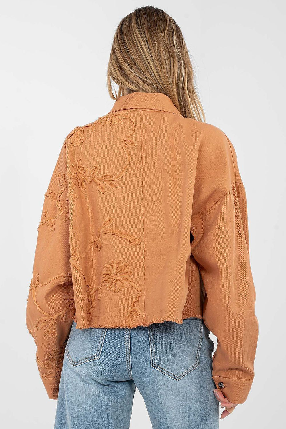 Giubbino in denim di cotone alta qualità - MARINA - 223788