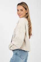 Giubbino in denim di cotone alta qualità - MARINA - 223788