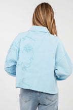 Giubbino in denim di cotone alta qualità - MARINA - 223788