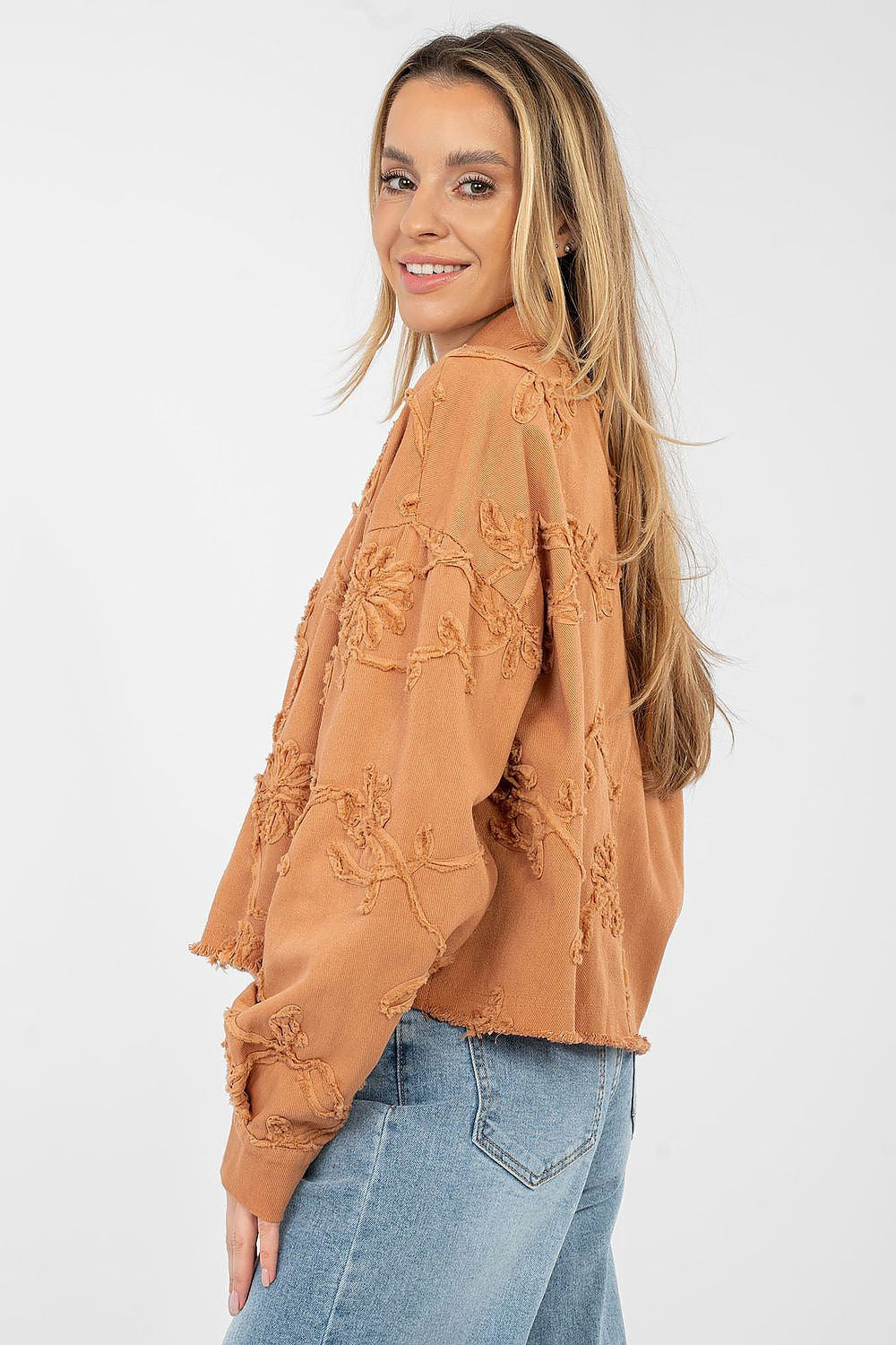 Giubbino in denim di cotone alta qualità - MARINA - 223788