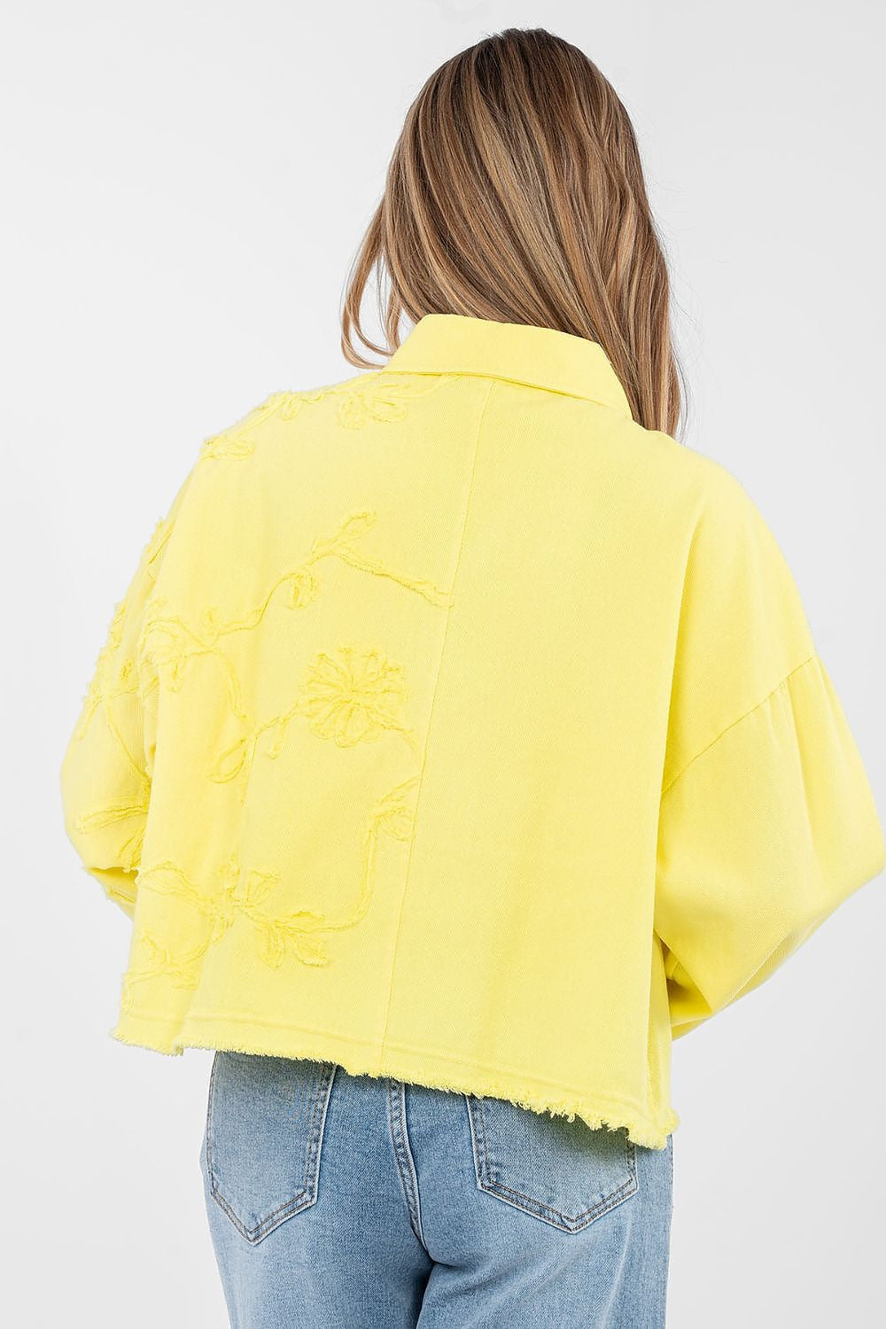 Giubbino in denim di cotone alta qualità - MARINA - 223788