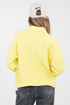 Giubbino in denim di cotone elasticizzato - 223815