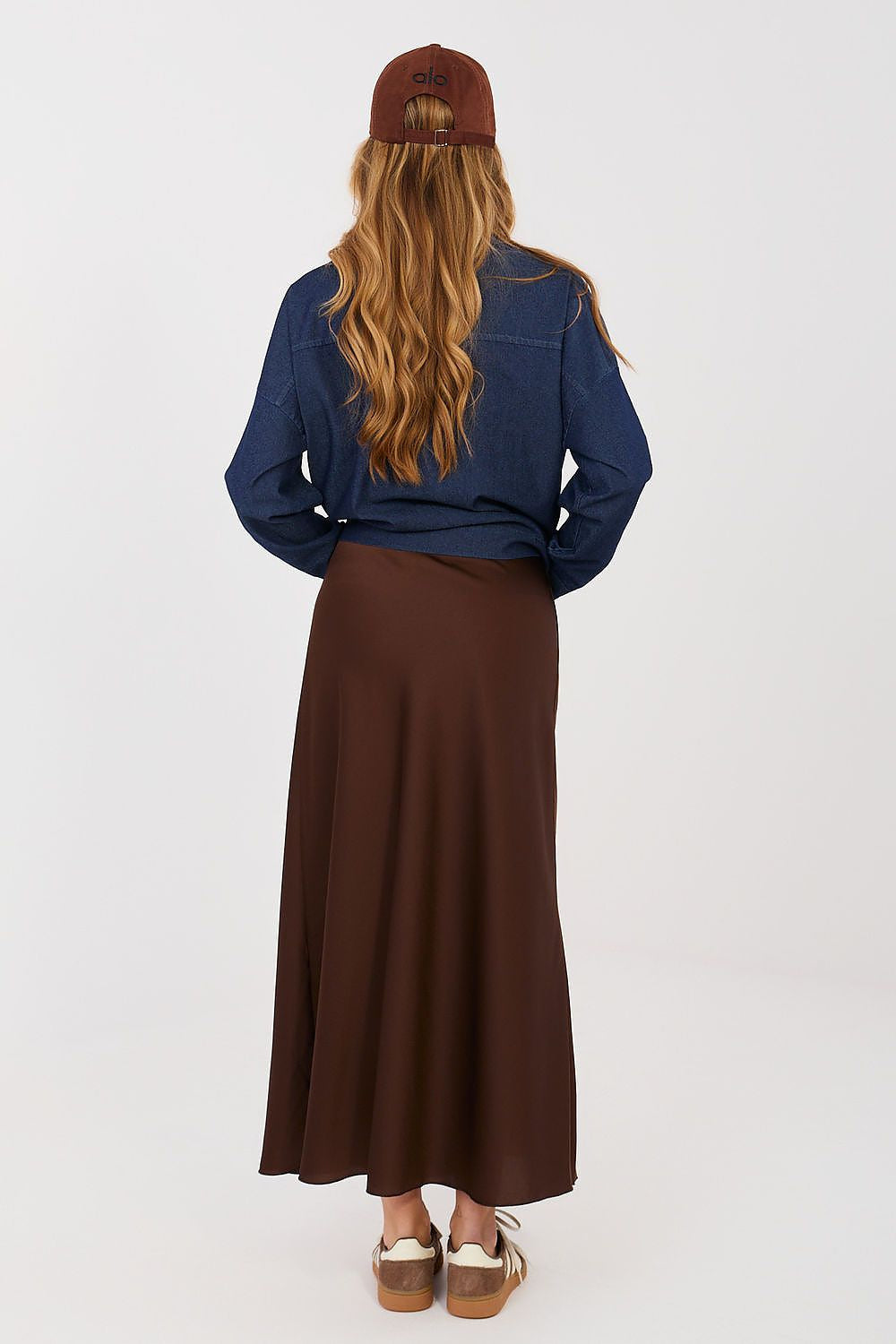 Giubbino in denim di cotone elasticizzato - 223815