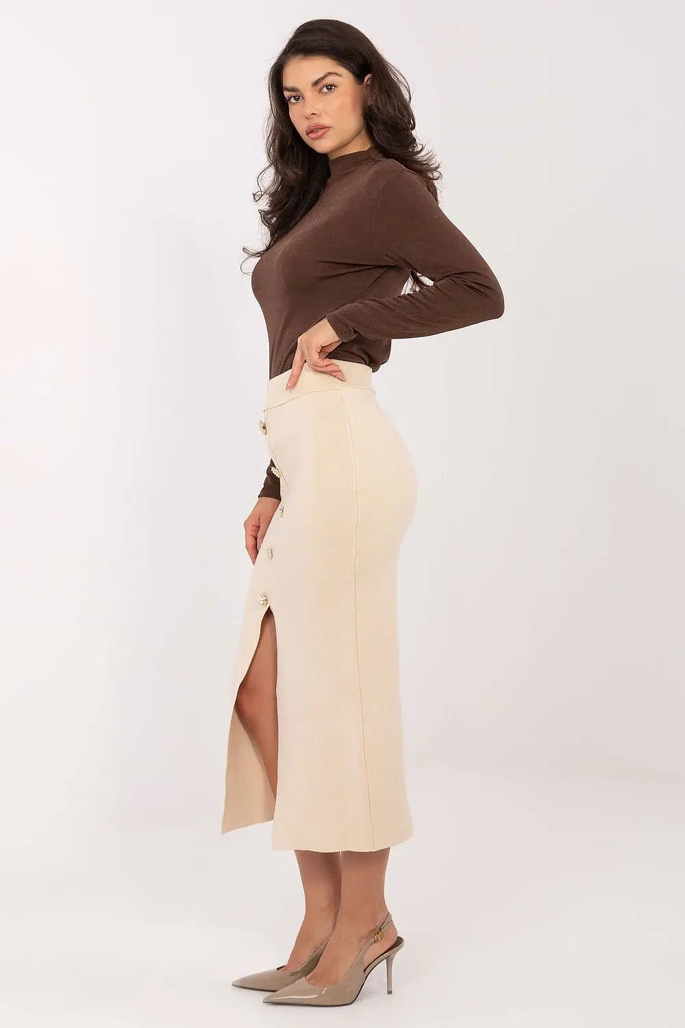 Gonna in maglia viscosa elasticizzata - 221847