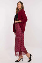 Gonna midi elegante con motivo a pois - 219866