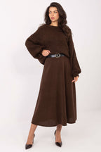 Marrone / Universale Gonna midi in velluto - 222215