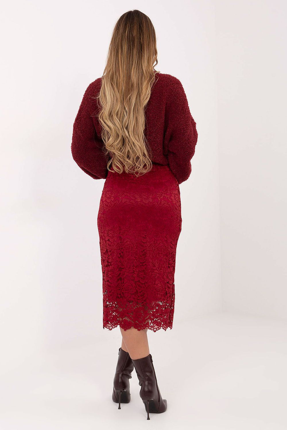 Gonna in pizzo midi - 221997