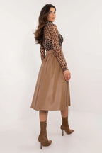 Gonna svasata in ecopelle - 202396