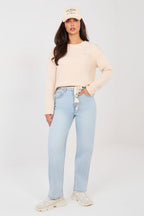Azzurro / XS Jeans balloon fit donna con vita alta - DELIA