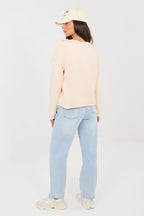 Jeans balloon fit donna con vita alta - DELIA - 224312
