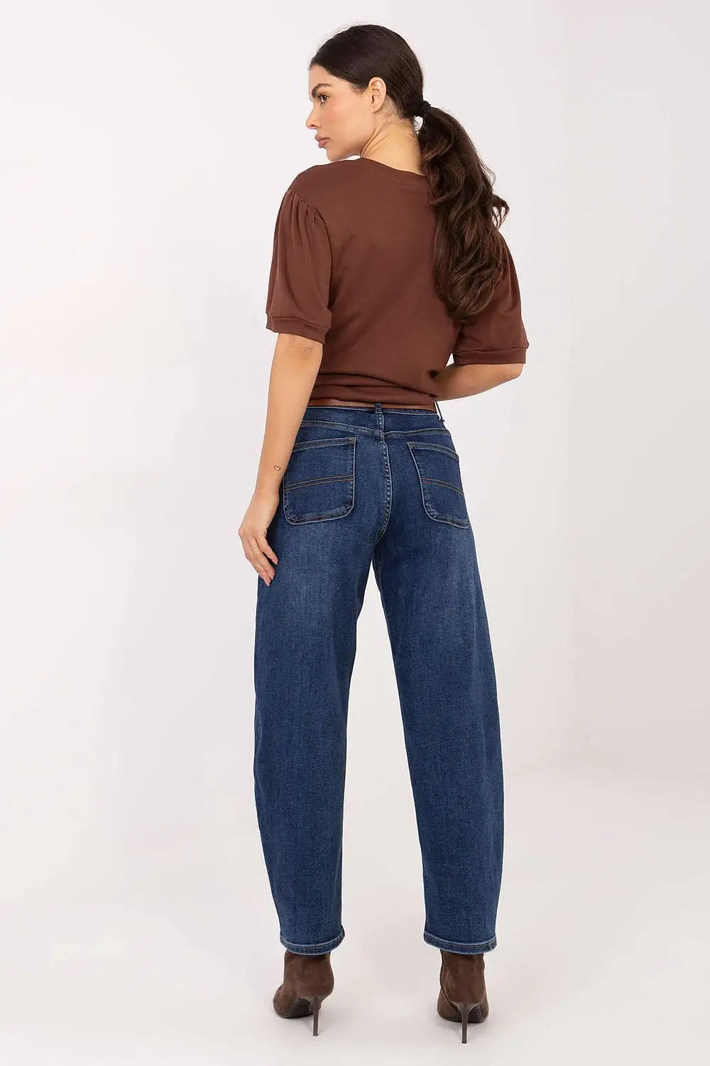 Jeans casual da donna con vita - 221957