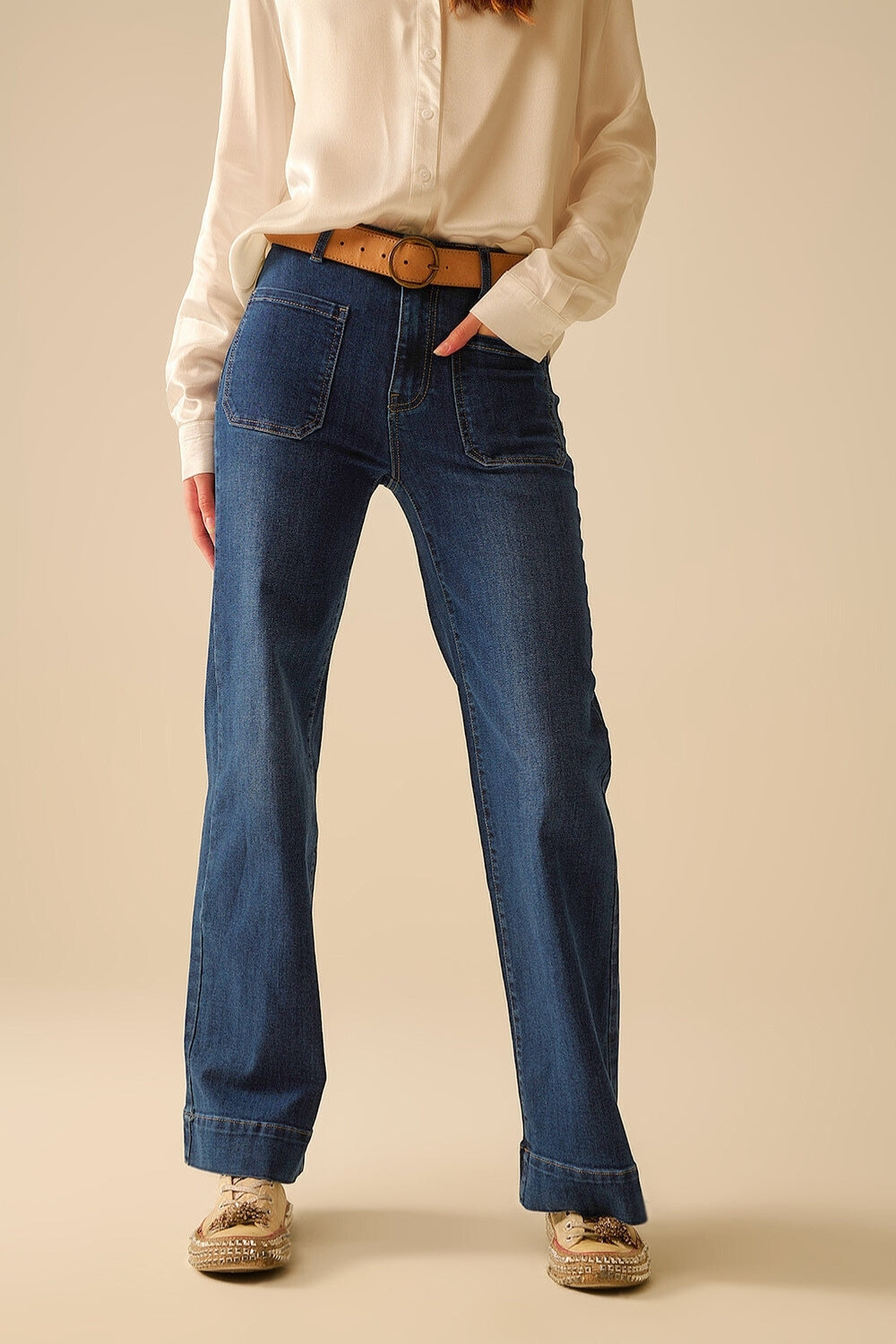 Jeans in Cotone elasticizzato - ROMY - 542268M