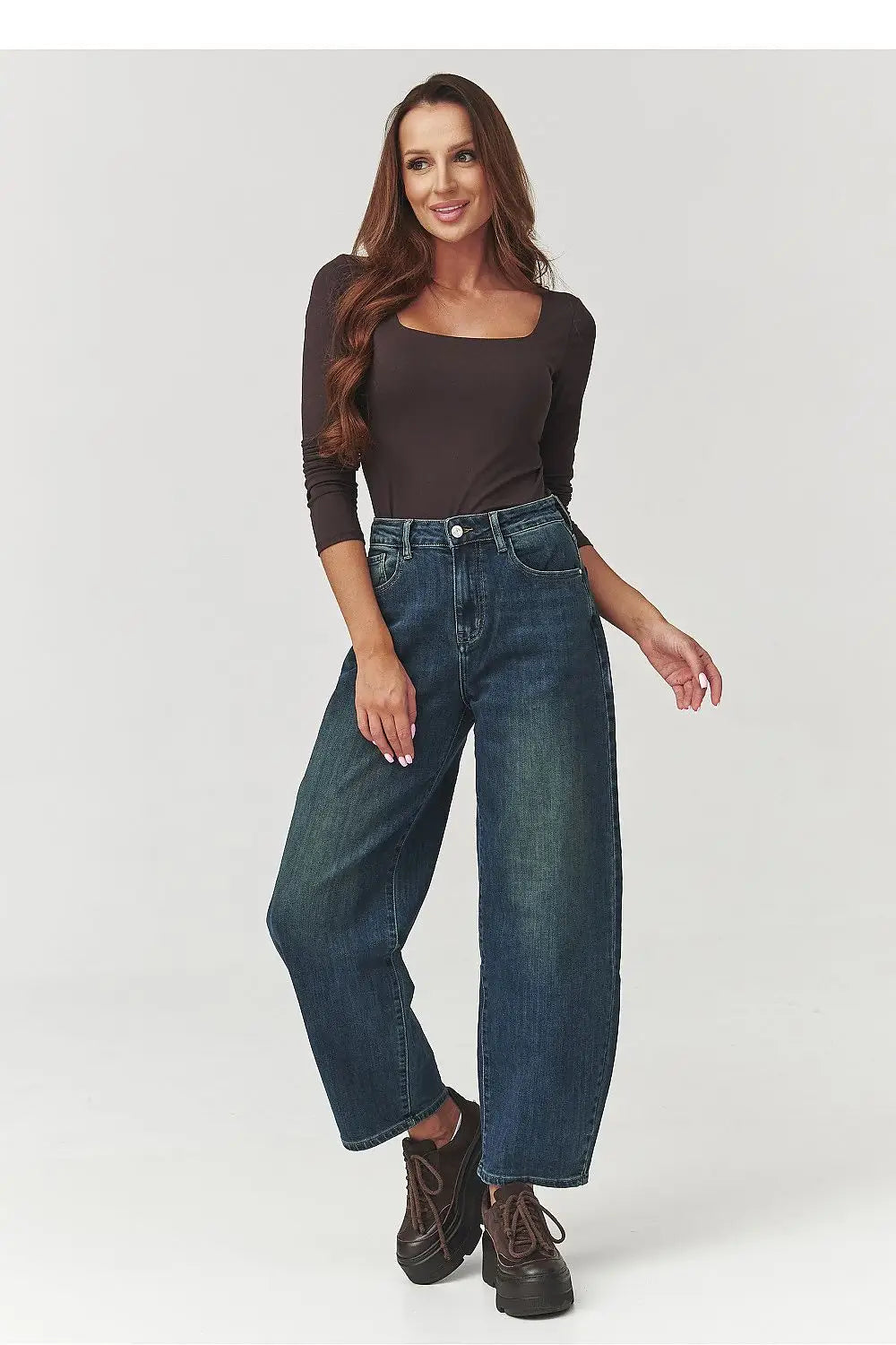 Jeans da donna a vita alta - 219753