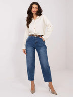 Jeans donna con balloon fit - 221959