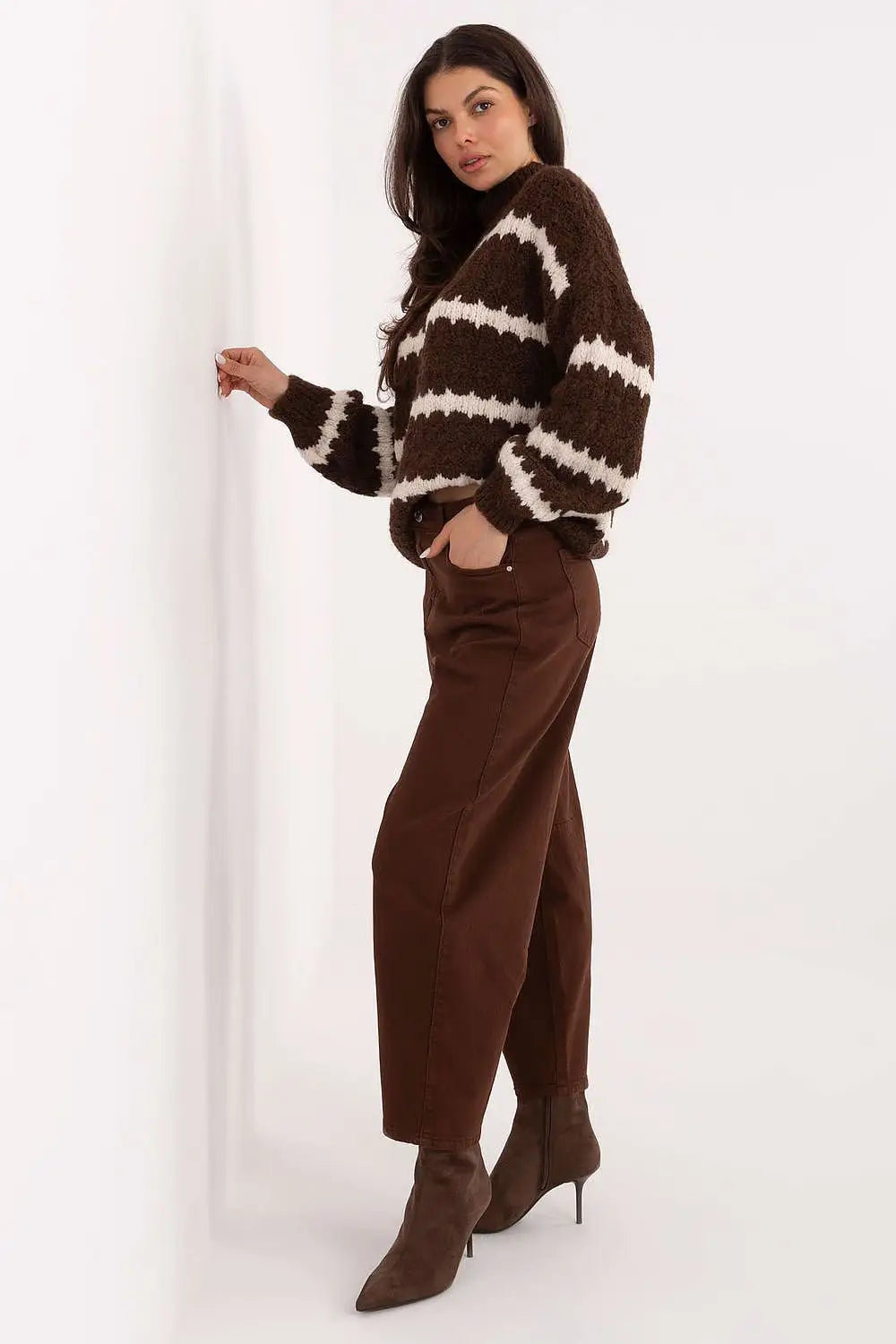 Jeans donna con taglio balloon fit - 221965