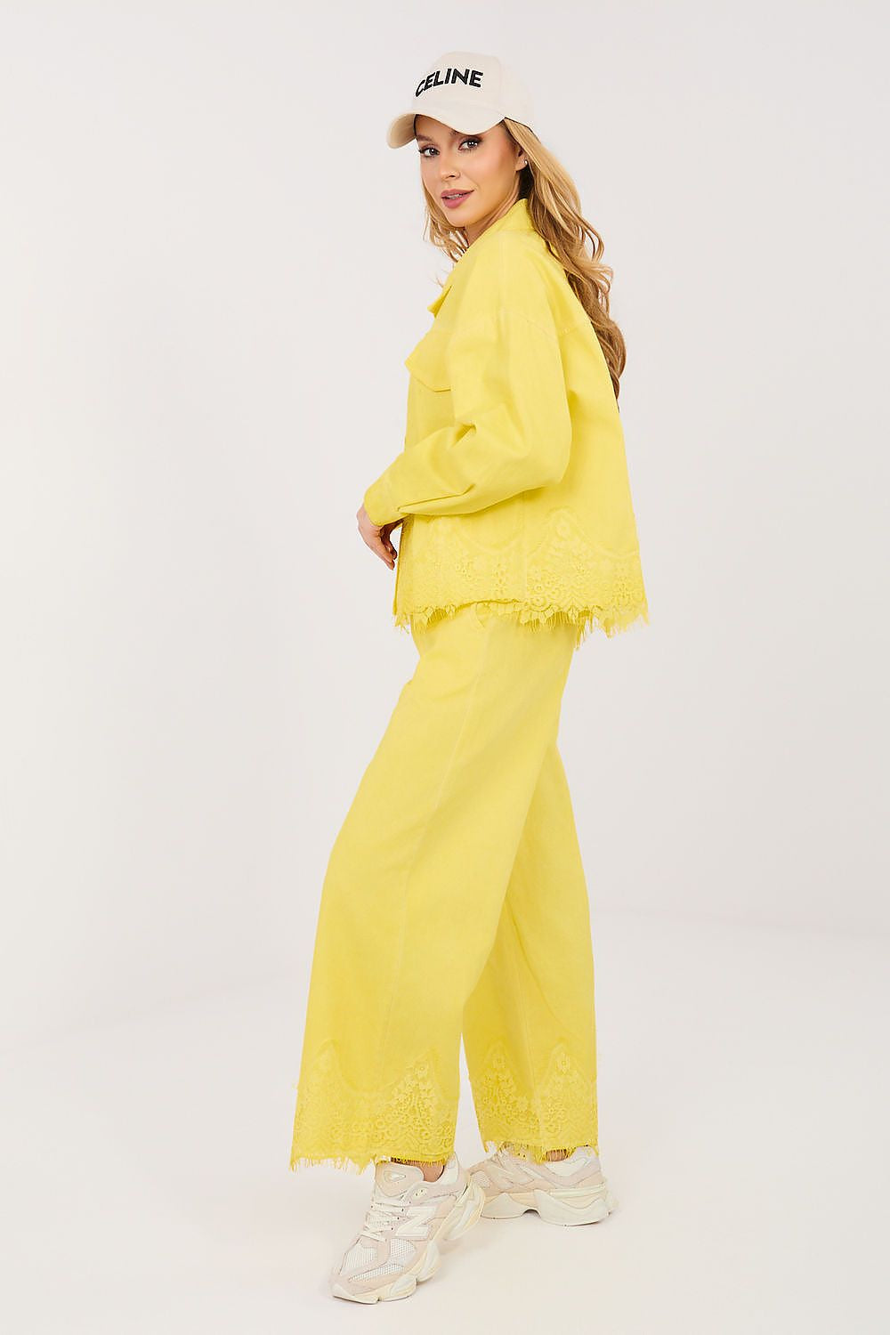 Jeans da donna a gamba larga in cotone - 223939