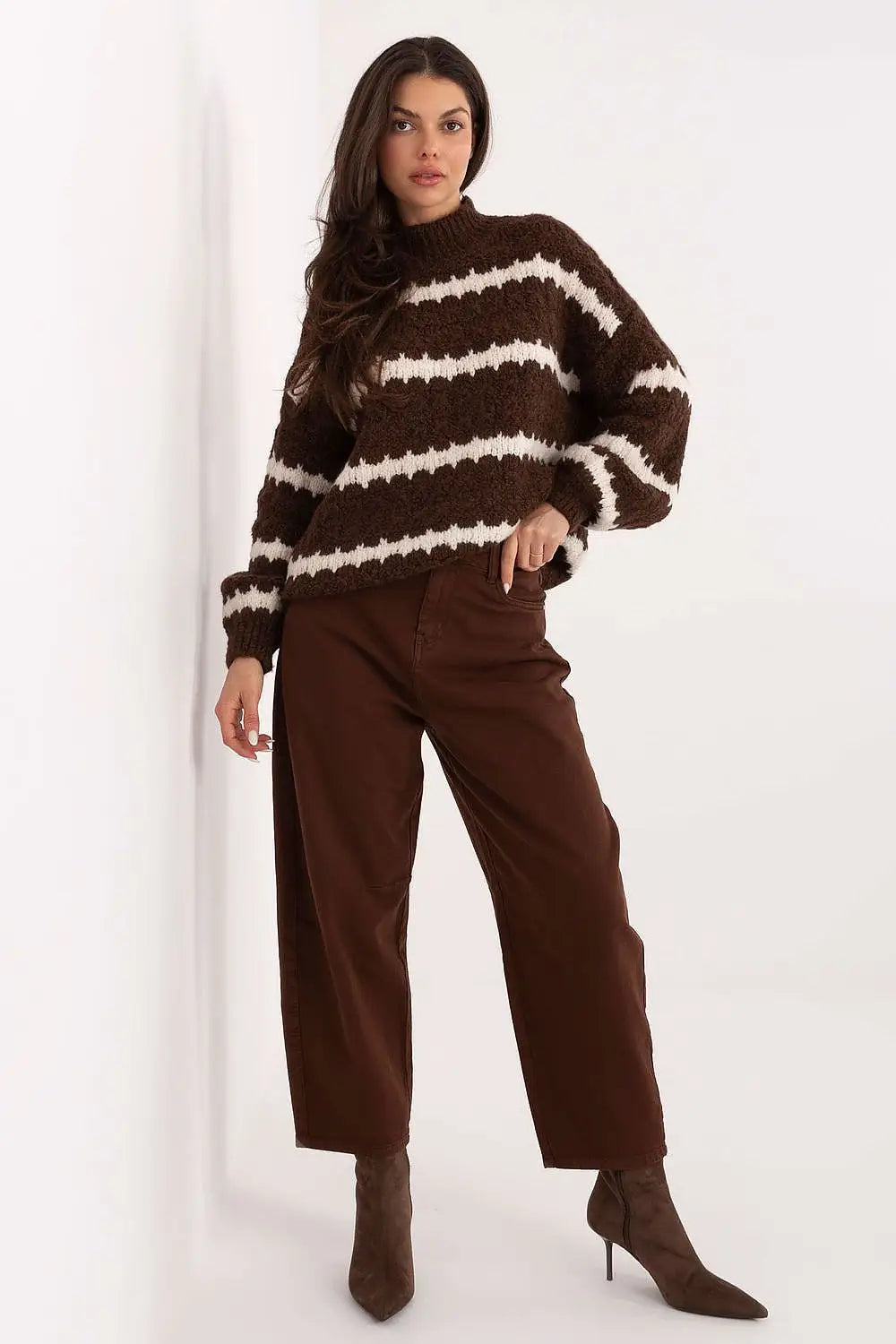 Jeans donna con taglio balloon fit - 221965