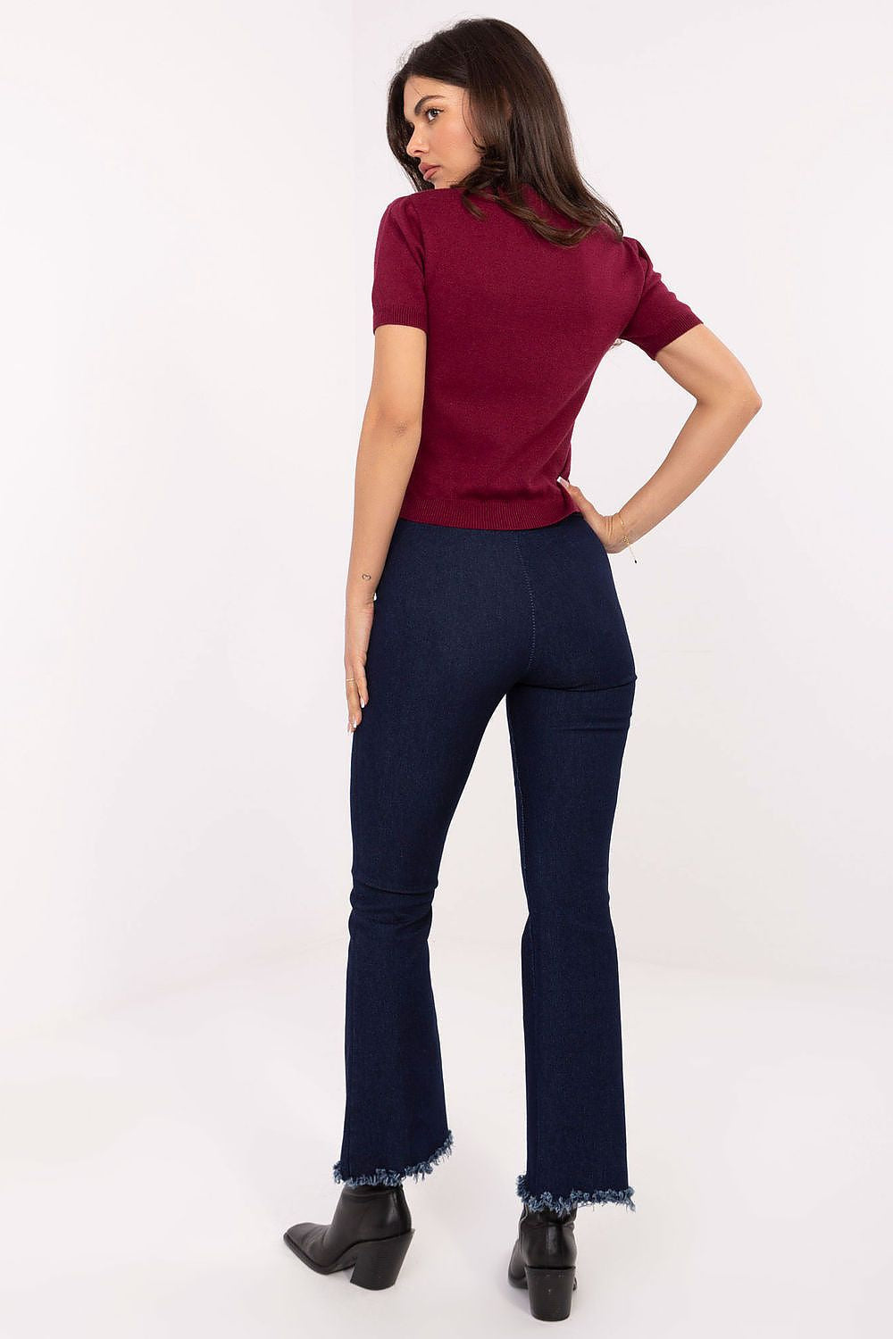 Jeans da donna a zampa - 220021