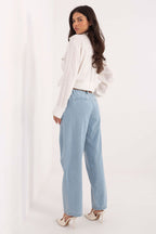 Jeans a gamba larga in cotone - SILVIA - 222927