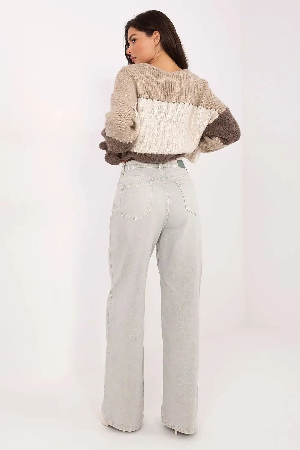 Jeans palazzo da donna - 218198