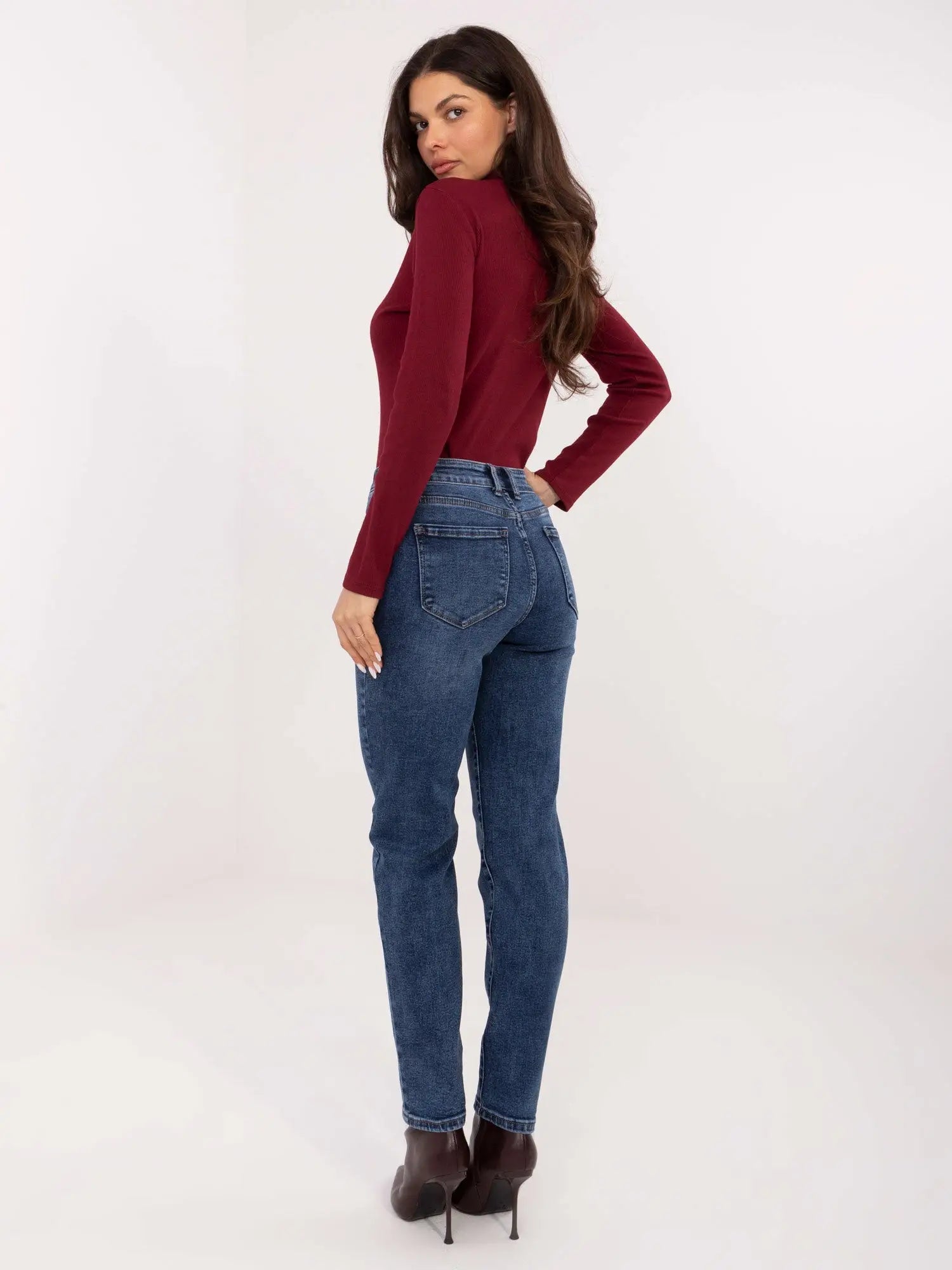 Jeans regular fit da donna in cotone - 221968