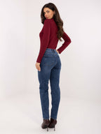 Jeans regular fit da donna in cotone elasticizzato - 221968
