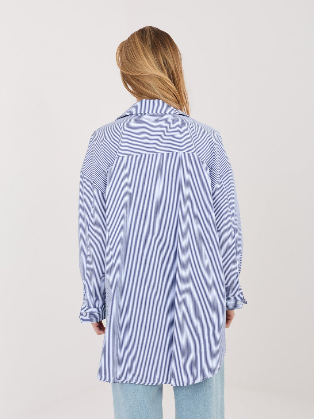 ONE SIZE / ciemny niebieski Koszula oversize