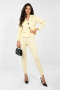 Giallo / Universale Leggings lunghi in morbidissimo tessuto
